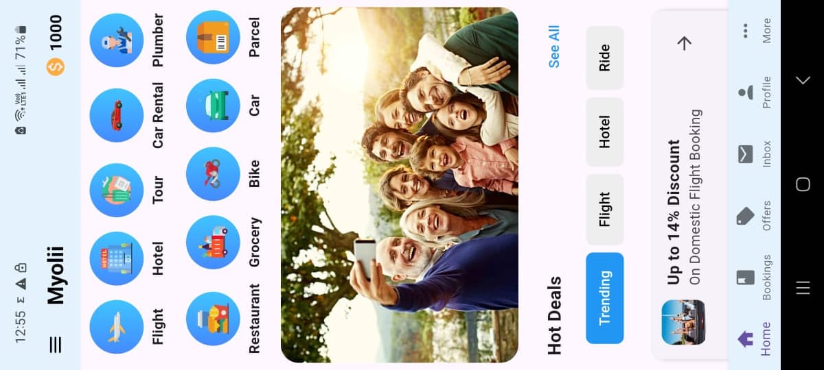 Real-Time Ride Sharing System